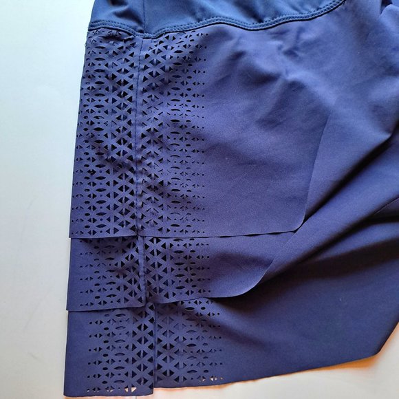 LUCKY IN LOVE SKORT Sz Small Side LACE POCKET CASUAL CHIC ACTIVEWEAR BALLETCORE - Picture 4 of 10